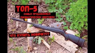 ✔ТОП-5 САМЫХ ПРОДАВАЕМЫХ ПНЕВМАТИЧЕСКИХ ВИНТОВОК! ЧТО КУПИТЬ НОВИЧКУ!?