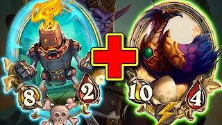 An Incredibly TOXIC Combo... Hearthstone Battlegrounds