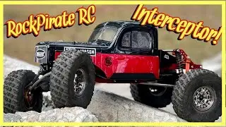 Rock Pirate RC Interceptor FIRST DRIVE!