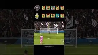 dls24 Al Nassr vs Inter Miami penalty challenge 