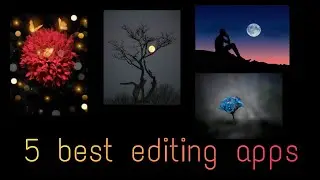 Top 5 Best  photo editing apps for Android mobile | image editing apps | Mission editz