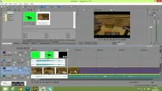 How to Remove green screen Sony vegas