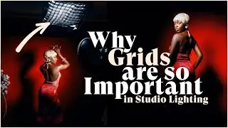 HOW I USE GRIDS IN STUDIO LIGHTING FOR PHOTOGRAPHY - CANON EOS RP - 85MM