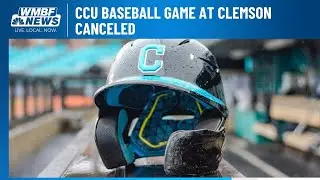 CCU baseball game at Clemson canceled