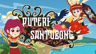 Puteri Santubong🌾🪶🌾 (Sarawak Special) | Lagu Budaya Malaysia | Lagu Kanak-kanak Q-dees