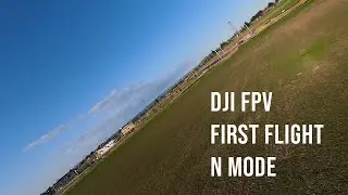 DJI FPV, First Flight N Mode