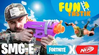 ЭПИЧЕСКИЙ ПОЛУАВТОМАТИЧЕСКИЙ НЕРФ ФОРТНАЙТ \/ Nerf Fortnite SMG-E