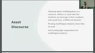 Deficit to Asset Discourse about Linguistic Diversity in the Classroom (Video 3 of 4)