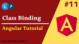 Angular Class Binding | How to bind class in html element | Add CSS class property into typescript