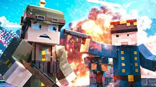 100 Players Simulate WORLD WAR 1 in Minecraft Civilization War