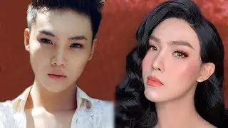 Man To Woman Makeup Transformation #36  -  Best Makeup Asian 2019