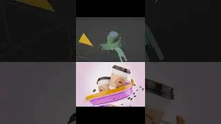 The Morning Show Motion Graphics in Blender #animation #blenderanimation #motiongraphics