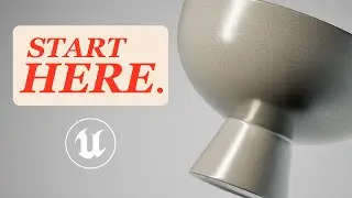 3D Art & Product Viz Template in Unreal Engine 5! (beginner step-by-step tutorial)