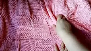 Плед и джемпер из Ализе беби бест. Готовые работы.