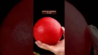 CAN YOU PEEL WATERMELON LIKE THIS? 