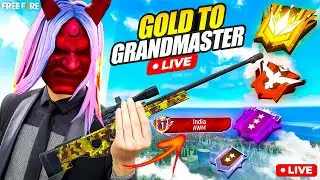 🔴[Live] Solo vs Squad😎Day 2 New Season Grandmaster Road to Top-1💪🔥-Garena Free Fire🔥!!