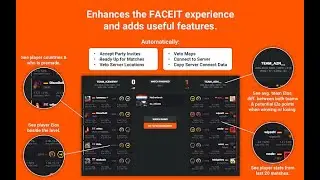 FaceitELO Лучшее расширение Faceit ! Фейсит / faceit enchancer