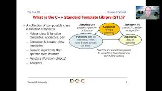 Overview of the C++ Standard Template Library (STL)