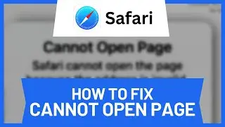 Safari Cannot Open the Page Because the Address Is Invalid • FIXED