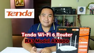 Tenda RX3 (Wifi 6, AX1800): Configure and test | JK Chavez