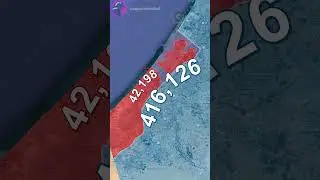 Israel-Hamas War: Every Day to 2024 Mapped using Google Earth