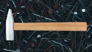 How to properly put a handle (handle)on a hammer Full FLIGHT!