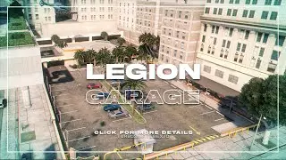 [Free MAP] Legion Square Garage FiveM GTA 5 RP Exterior [3,000 Subscribers Special]