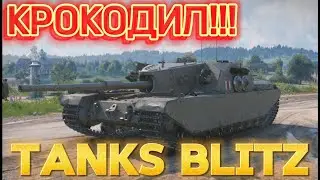 НЕ БАБАХА НО ТОЖЕ КУСАЕТ БОЛЬНО, ВЕДЬ ЭТО Aligator в Tanks blitz! | Обзор на FV 205b, прощай бабаха(