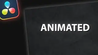 ANIMATED Paper Background TEXTURE in 60sec | Davinci Resolve