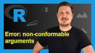 Matrix Multiplication Error in R: non-conformable arguments (2 Examples) | How to Replicate & Fix