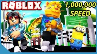 Becoming the Fastest in Roblox Speed City Simulator