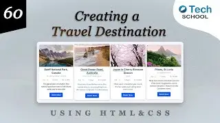 Creating a Travel Destination Card with HTML & CSS #75DayUIChallenge #day60