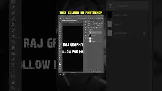 Text colour in photoshop 