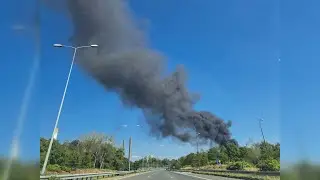 GIGANTYCZNY POŻAR W ZABORZU