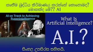 what is artificial intelligence explain in detail / කෘතීම බුද්ධිය