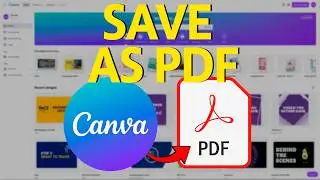 How To Save Canva Design as PDF (Easy Guide)
