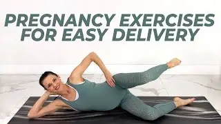 Pregnancy Exercises For Easy Delivery | Exercise For Pregnant Women