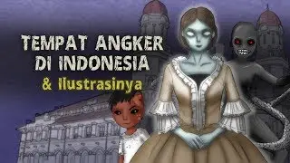 Haunted Places in Indonesia & Illustration | Rizky Riplay's ghost cartoon