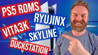 PS5 ROMs, Nintendo Switch Emulation on MacOS, Vita3k and MORE