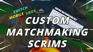 🔴(Na-East) Custom Matchmaking Key | Xbox PS4 PC | Fortnite Live Stream