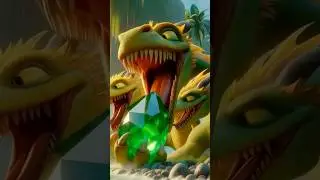 Godzilla Needs Sonic's Master Gem 🤯🤯 #godzillacartoon #kingmonster #sonic