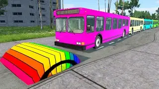 Cars vs LGBTQ 🌈 Speed Bump #3 - BeamNG Drive