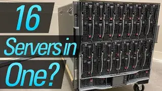 Lets Check Out an Old Blade Server System with 32 CPUs!