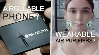 LG’s CES 2021 lineup includes the Rollable smartphone, QNED TVs, and ... portable air purifiers?