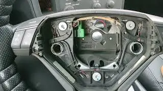 Как снять руль с автомобиля Вольво