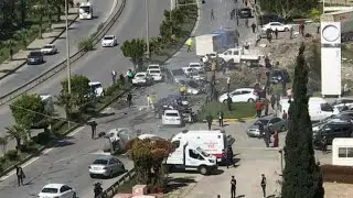 Hatay'da feci kaza! Ortalık savaş alanına döndü