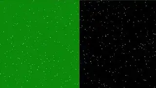 Sparkle Star Particles Green Screen and Black Screen | Christmas Glitter Animation Video Effects HD