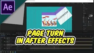 After Effects Tutorial: How to Apply Page Turn  effect in After Effects | Hindi Tutorial - हिंदी