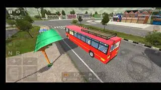 Indonesia bus simulator gameplay||msrtc 