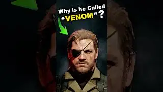 Why is he called VENOM Snake in MGSV? 🤔 #metalgearsolid #gaming
